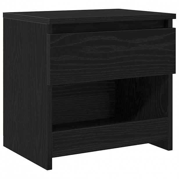 vidaXL Noční skříňka Černý dub 40 x 30 x 39 cm Kompozitní dřevo