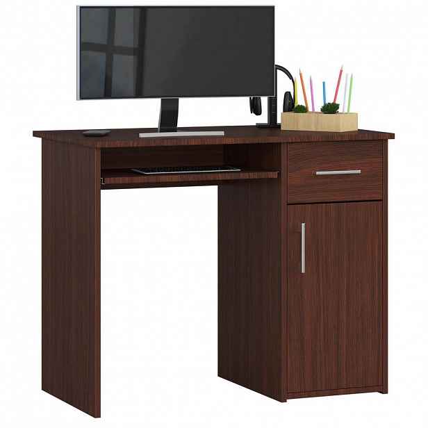 RAUMHIRSCH FURNITURE PSACÍ STŮL Tmavě hnědý 74/90/50