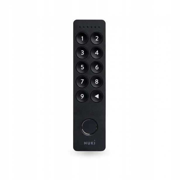 Přístupová klávesnice Nuki Keypad 2.0 bluetooth s čtečkou otisků prstů