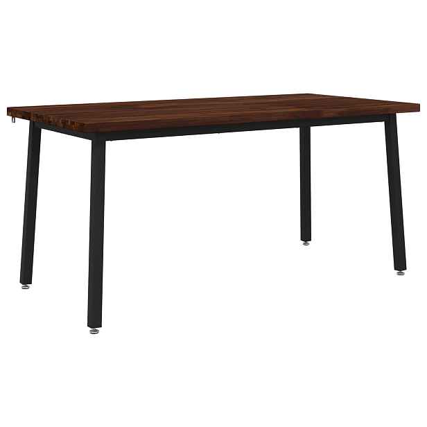 vidaXL Čtvercový jídelní stůl 160 x 90 x 75 cm Masivní akátové dřevo