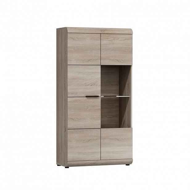 MASSENO VITRÍNA LEGAME 80/158/37 cm Dub Sonoma