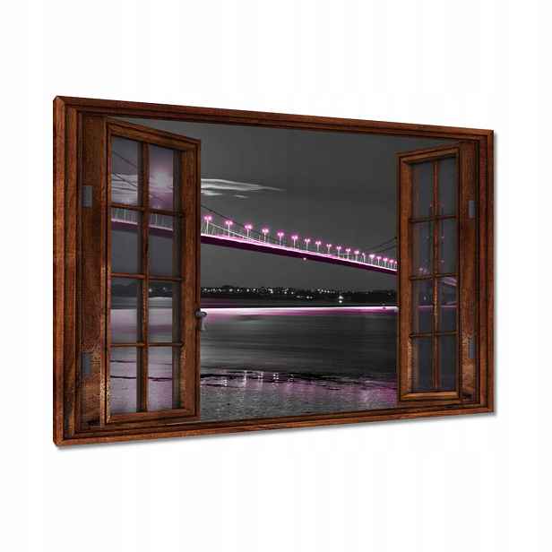 Obrazy 120x80 Fialové osvětlení