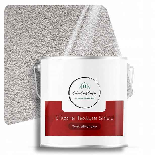 Silikonová omítka 1,5 mm Baranek Šedá 7 Kg F274