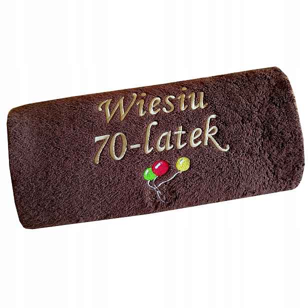 Dárek k 70. Narozeninám pro maminku tatínka babičky, dědečka, tety, strýčka, Ručník, výšivka