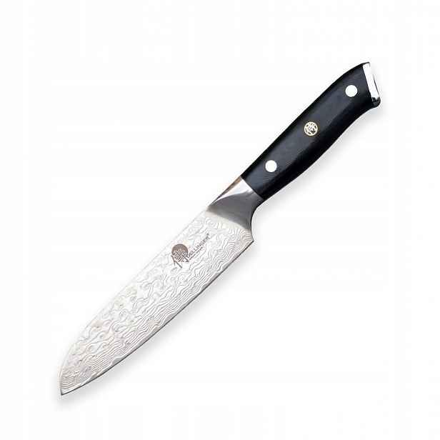 Nůž Santoku šéfkuchaře 13 cm Čepel Ocel Držák Laminát Dellinger Samurai