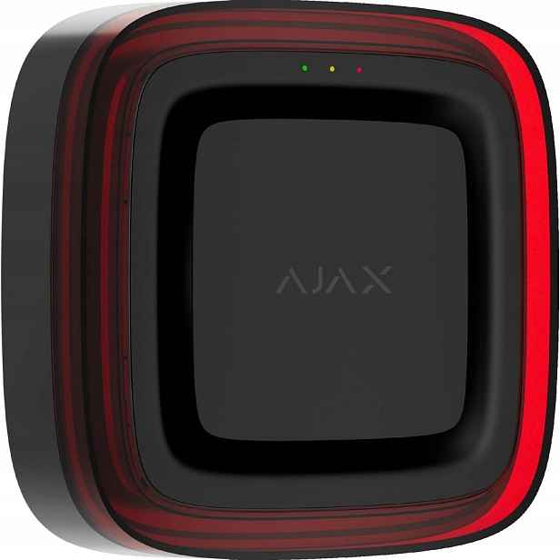 Opticko-akustický signalizátor Ajax EN54 FireProtect černý