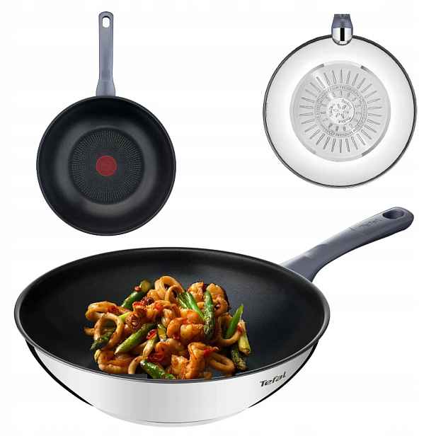 Tefal Daily Cook Pánev Wok 28 CM Indukce Nepřilnavá 2X Titanium