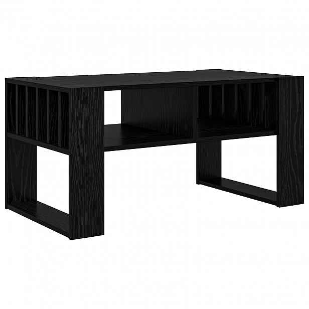 vidaXL Konferenční stolek Černý dub 92 x 49,5 x 45 cm Kompozitní dřevo