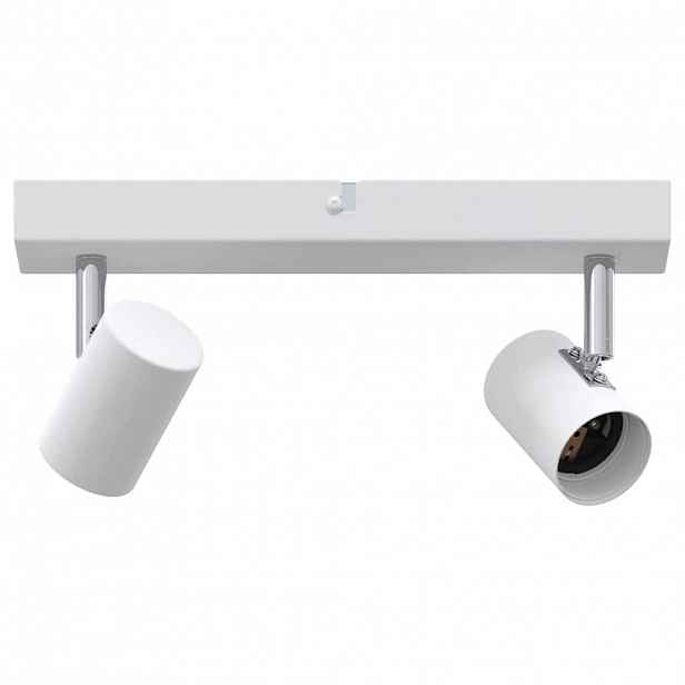 vidaXL Stropní bodové světlo s reflektory Bílá 26 x 6,5 x 11,5 cm Kov