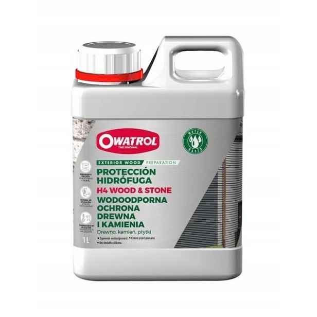 Owatrol H4 Wood 1L – Impregnát na dřevo Blokuje pronikání vody