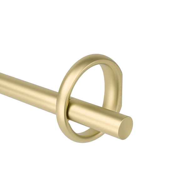 Roztažitelná garnýž 107-305 cm Umbra RINGLET - zlatá