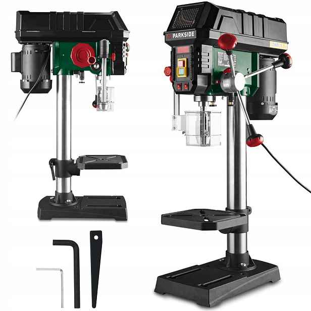 Sloupová Indukční Vrtačka Parkside 550 W Na Kov