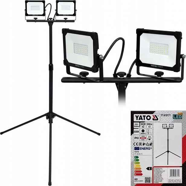 Yato Reflektor Smd Led Se Stojanem 2*30W 5700LM YT-818171
