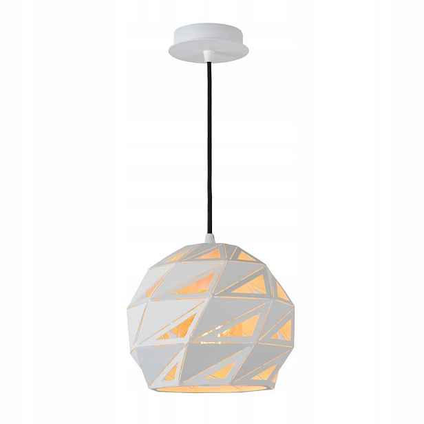 Závěsná lampa Malunga bílá, stmívatelná nad jídelní stůl Lucide