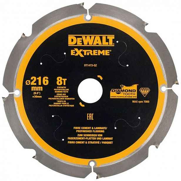DeWALT - Pilový kotouč 216x30 mm, 8 zubů DT1473