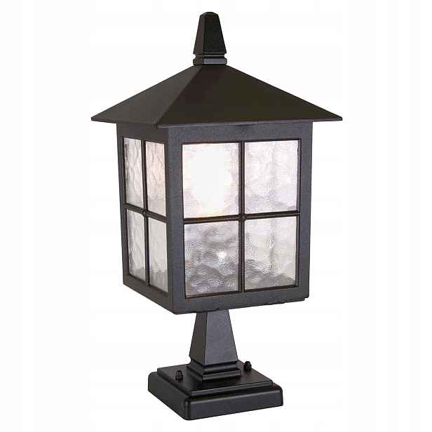 Elstead Winchester venkovní lampa E27 černá hliníková IP44