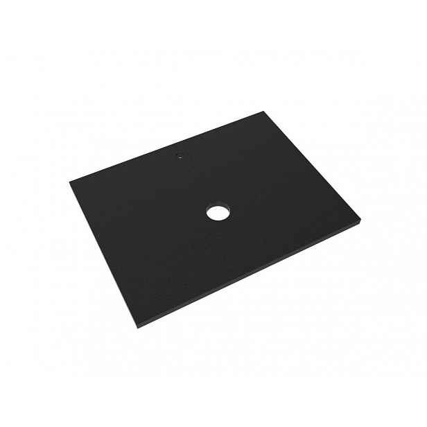 Žulová krycí deska Naturel 80x2x46 cm Absolut black lesk KDESKAZ80
