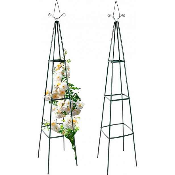 Kovová opora na růže a popínavé rostliny 195 cm