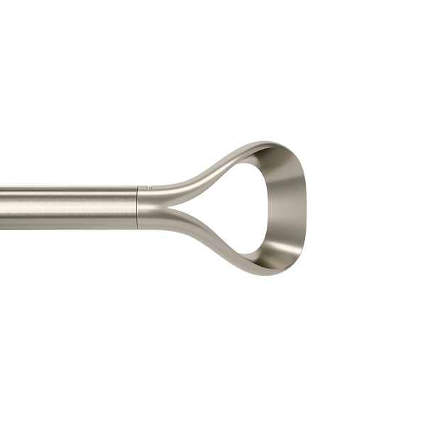 Stříbrná roztažitelná garnýž 107-305 cm Umbra LOOP