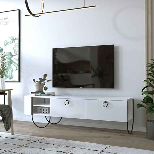 TV stolek Norfolk Tv Stand - White
