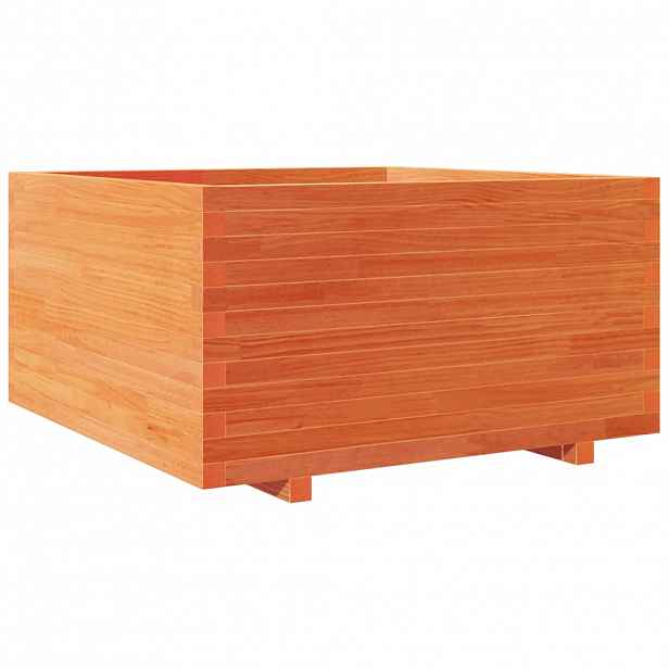 vidaXL Zahradní truhlík voskově hnědý 90x90x49,5 cm masivní borovice