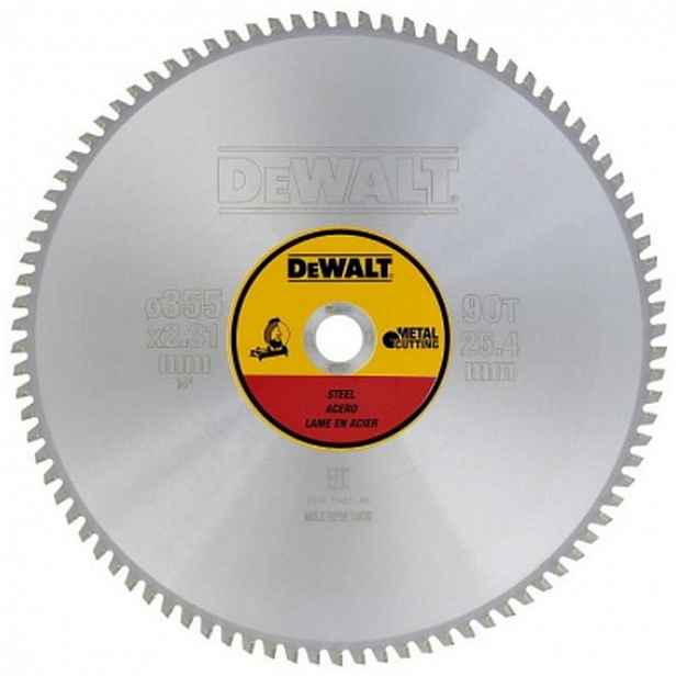DeWALT - Pilový kotouč na ocel 355x25,4 mm, 90 zubů DT1927