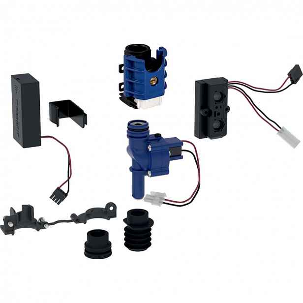 Geberit - Souprava pro přestavbu pro elektronické ovládání splachování pisoárů, napájení z baterie 115.849.00.1