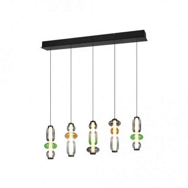 Trio MINERVA led závěsné osvětlení sklo 334310517 TR334310517