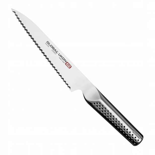 Global Ukon Nůž japonský na rohlíky 15 cm