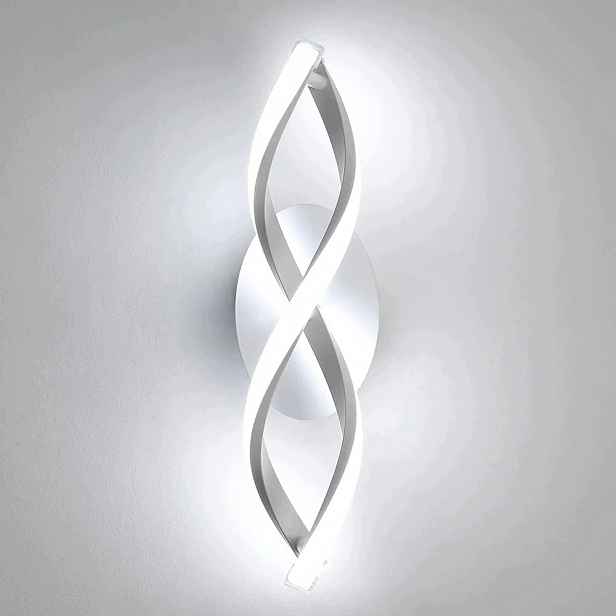 Nástěnné Svítidlo Bílé Led Moderní Kreativní Do Obývacího Pokoje 6500K 16W