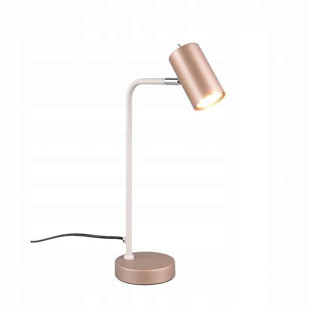 Stolní lampa Bronzová Kovová Nastavitelná GU10 Kabinet Vantos Trio