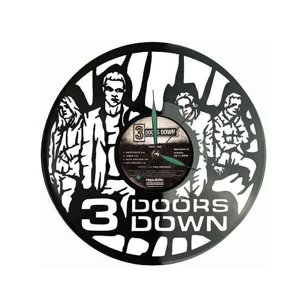 3 Doors Down Dárek pro milovníka Originální Nástěnná Dekorace z desky