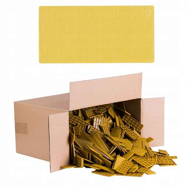 Deckline K5004 Trvanlivé Vyrovnávací Distanční Podložky 50x100x4MM 500 Ks