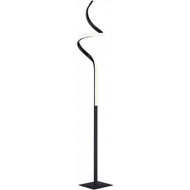 Led Podlahová Lampa Černá 145 CM, 11 W, 3000 K, 950 LM