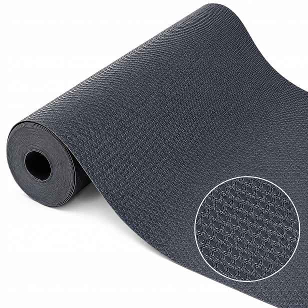Ochranná Podložka do Skříněk Šedá Protiskluzová Odolná Proti Skvrnám 500x50 cm