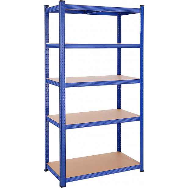 Skladový regál pro skladování modrý 200 cm
