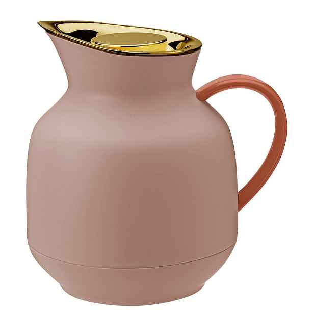 Broskvová plastová termokonvice 1 l Amphora – Stelton