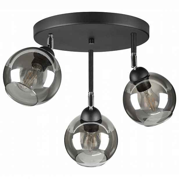 Skleněná závěsná stropní lampa Led koule
