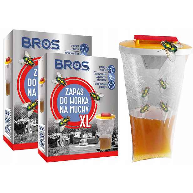 Bros zásoba do sáčku na mouchy XL 2 ks