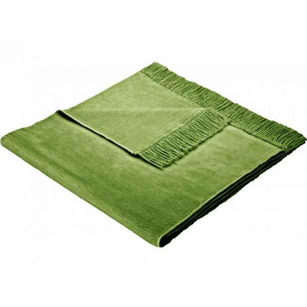 Deka Přehoz Křeslo Moca Design bavlna 50 cm x 200 cm zelená