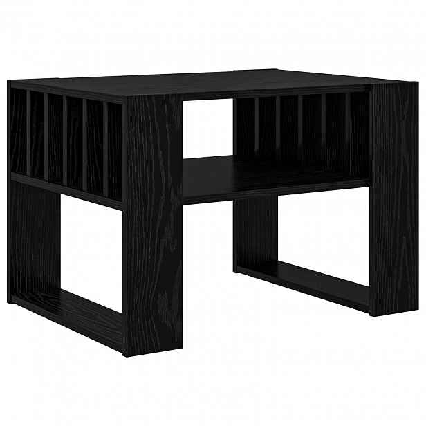 vidaXL Konferenční stolek Černý dub 66 x 49,5 x 45 cm Kompozitní dřevo