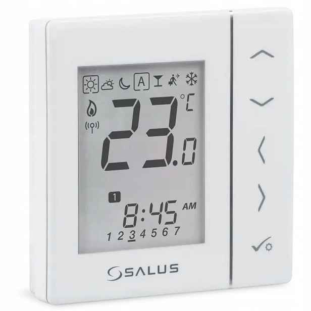 Bezdrátový Podomítkový Regulátor Termostat VS10WRF 230V Salus