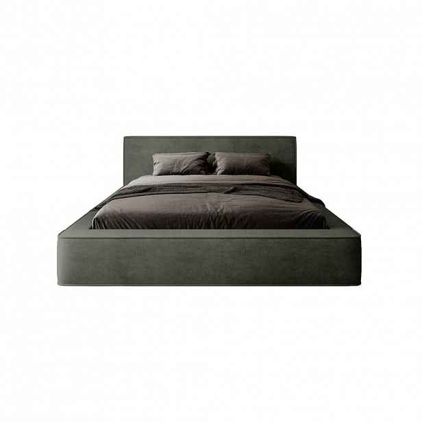 Fedve ČALOUNĚNÁ POSTEL MUMMO 180x200 cm, Zelená