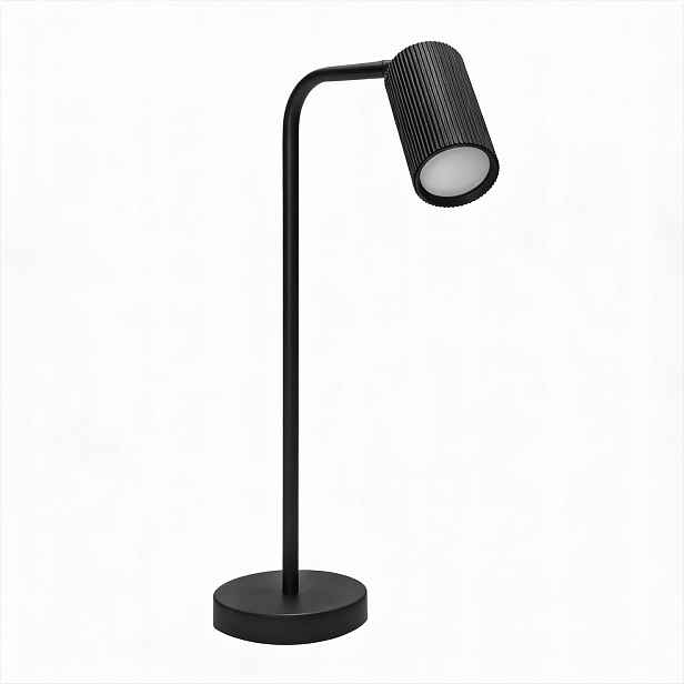 Moderní funkční stolní lampa GU10 Esla HG-BL013 černá