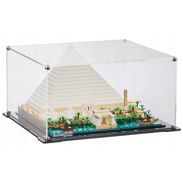 Vitrína Blacked Brick pro Lego 21058 Architecture Cheopsova pyramida