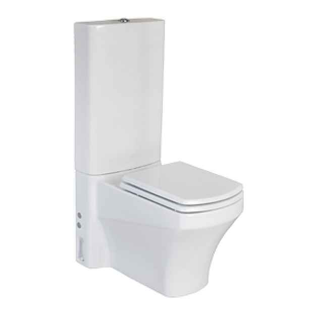 Creavit SORTI SR3141 - kombinovaný wc klozet UNI s integrovaným bidetem