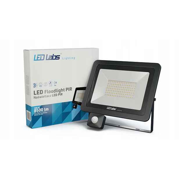 LL Led Smd zářič 100W Pir 230V Neutrální