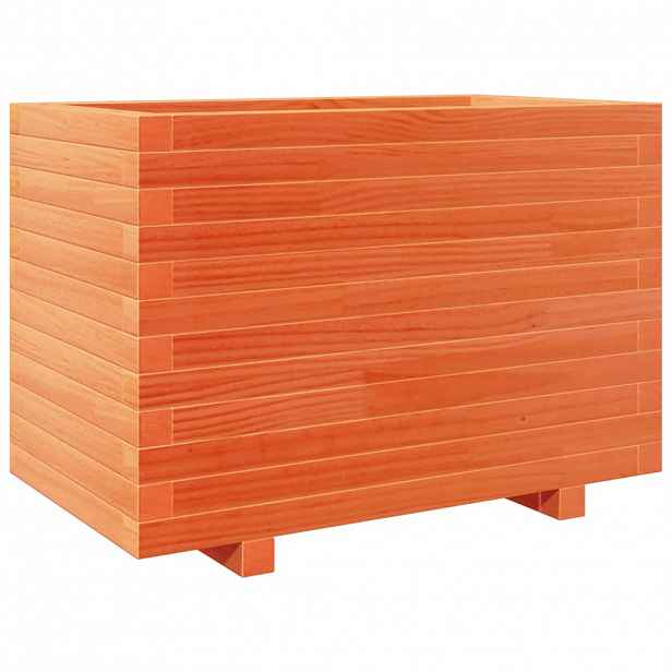 vidaXL Zahradní truhlík voskově hnědý 70x40x49,5 cm masivní borovice