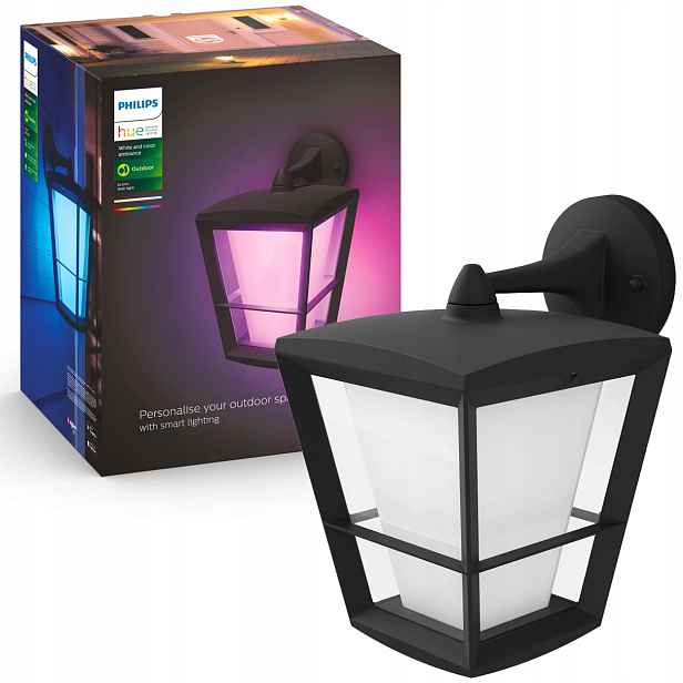 Zahradní Led nástěnné svítidlo Rgb Smart Zigbee Econic Philips Hue
