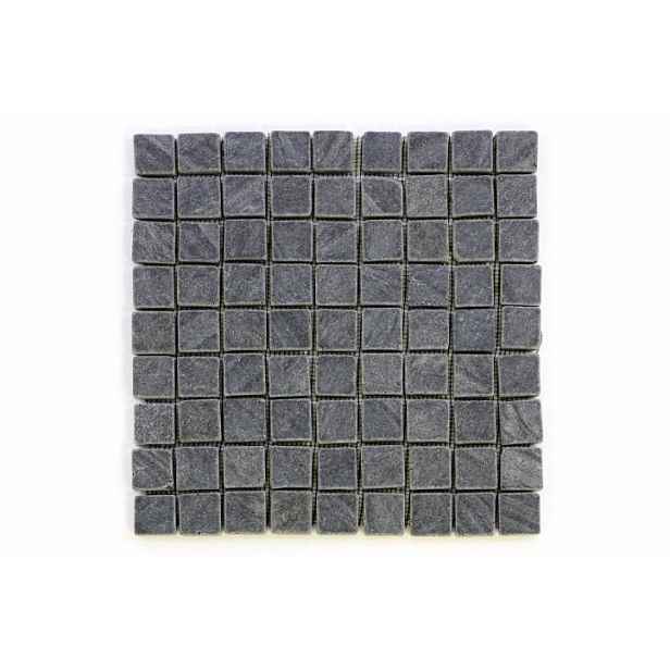 Divero Garth 1641 Mozaika z andezitu - černá 1 m2 - 30x30x0,4 cm